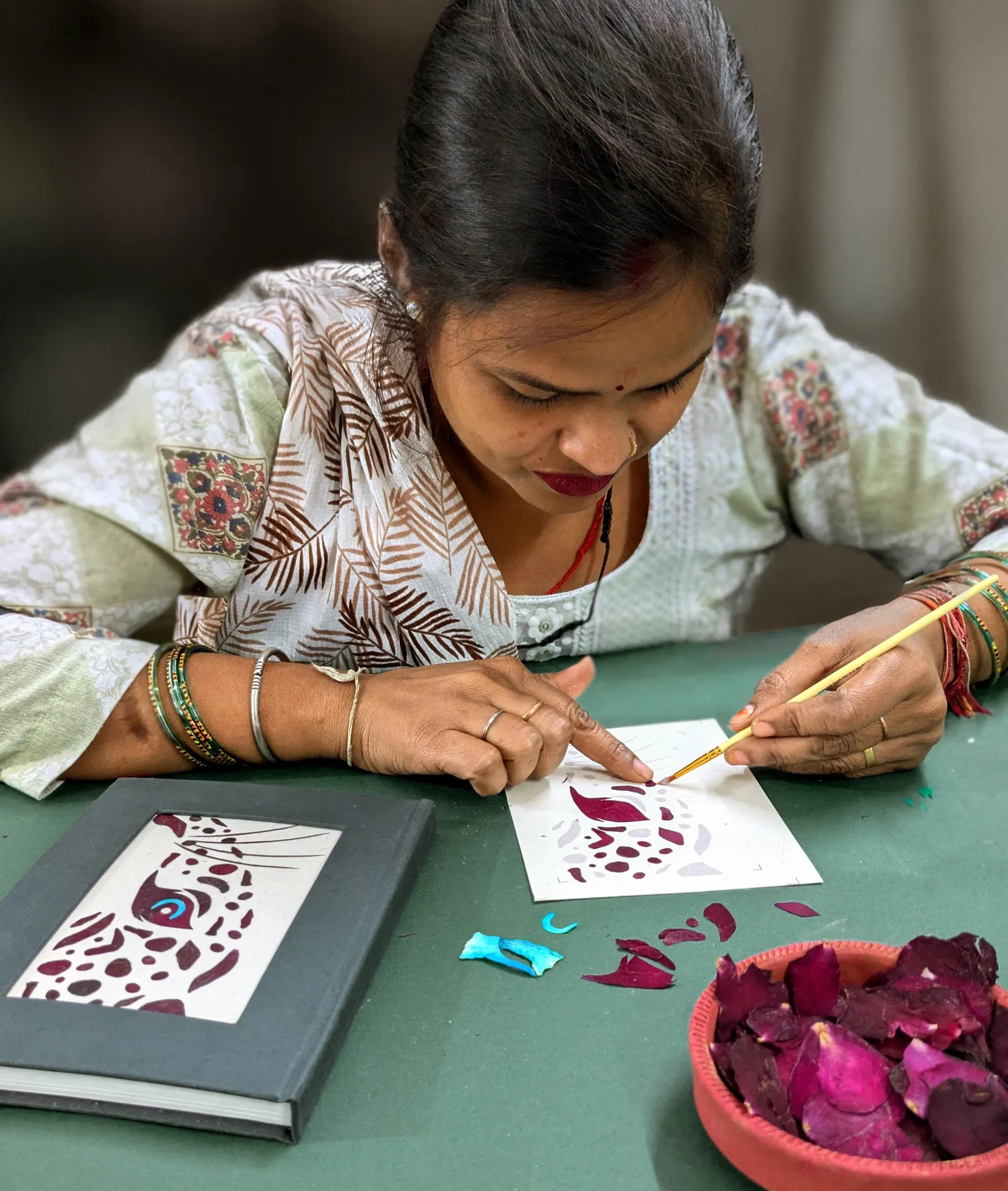 Snow Leopard Hardbound Diary 4