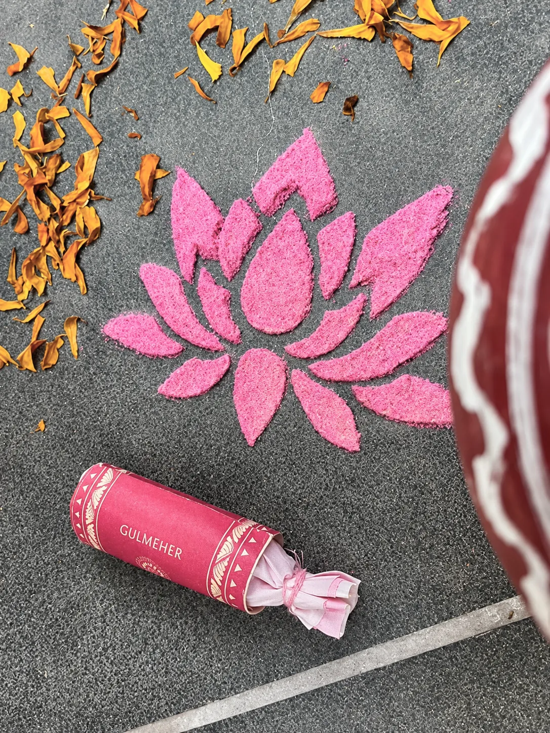 Earth's Own Rangoli colors
