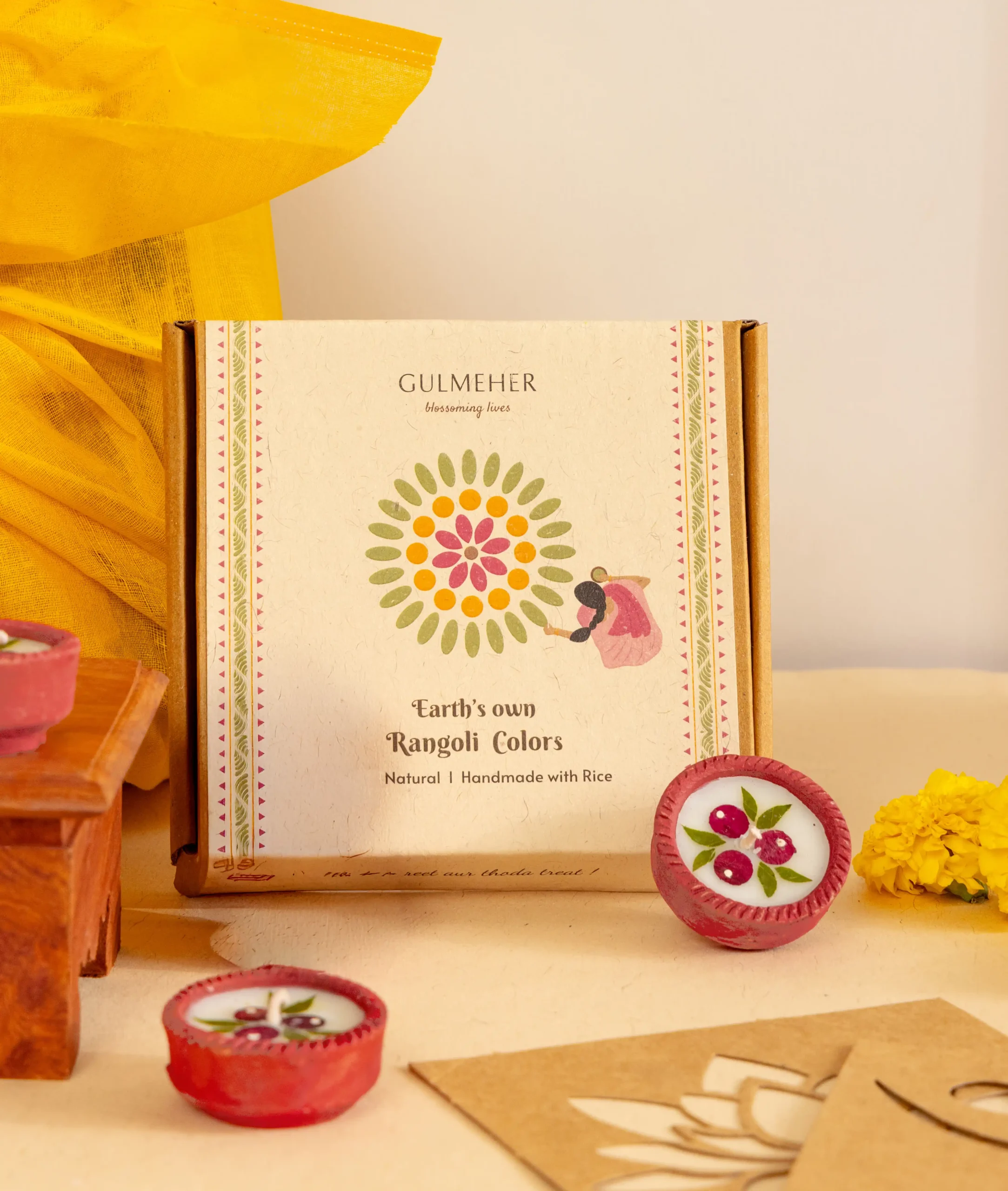 Earth's Own Rangoli colors - Image 2