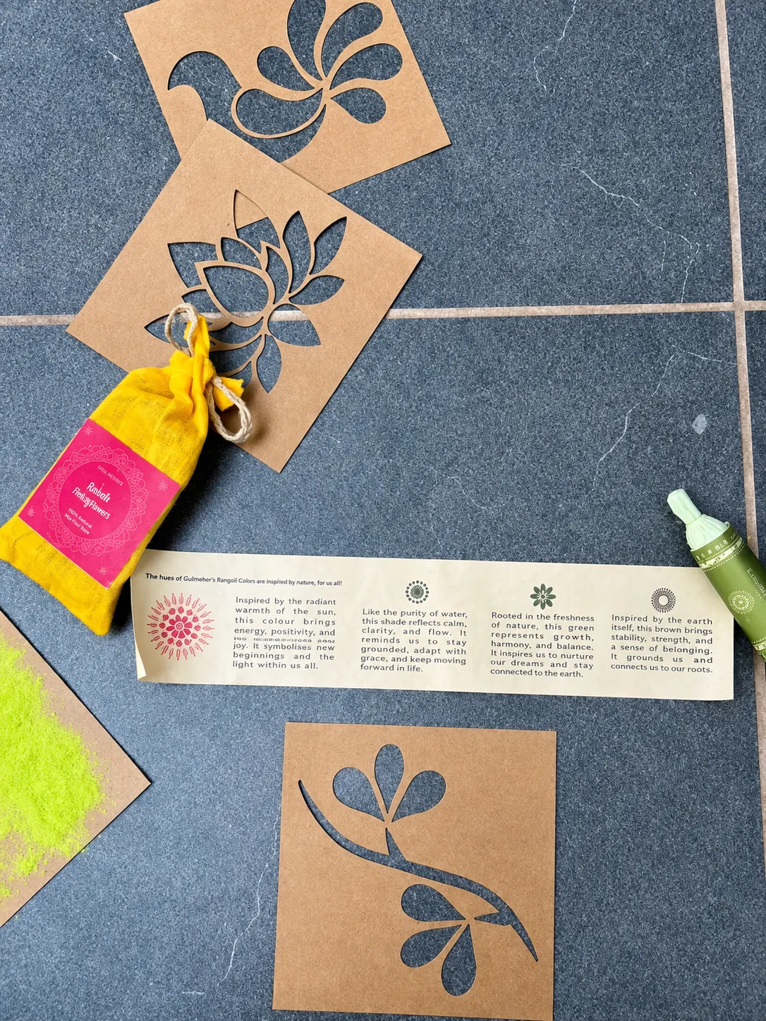 Earth's Own Rangoli colors - Image 7
