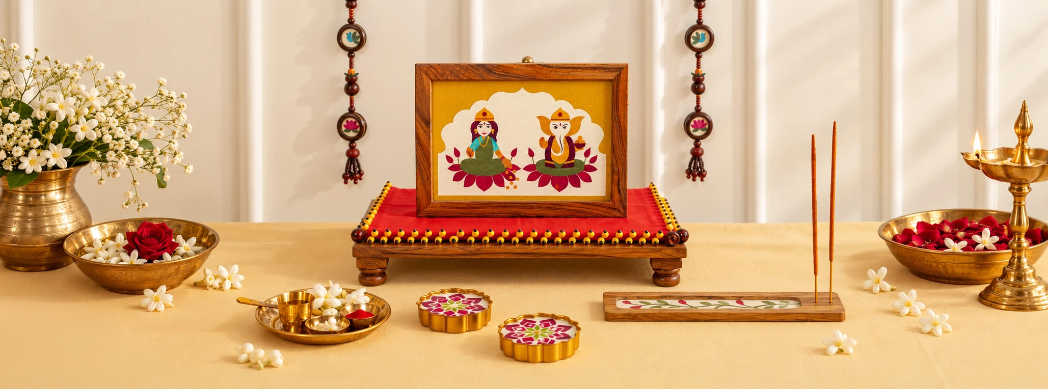 Pooja box slider