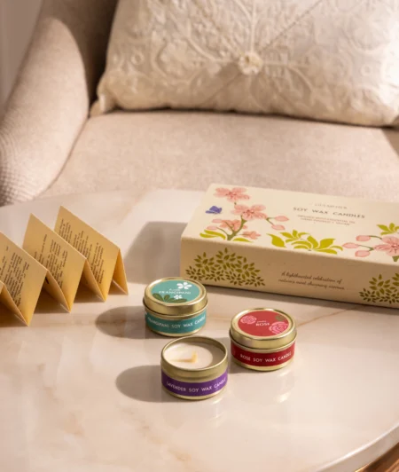 Soy Wax Candles - Set of 8