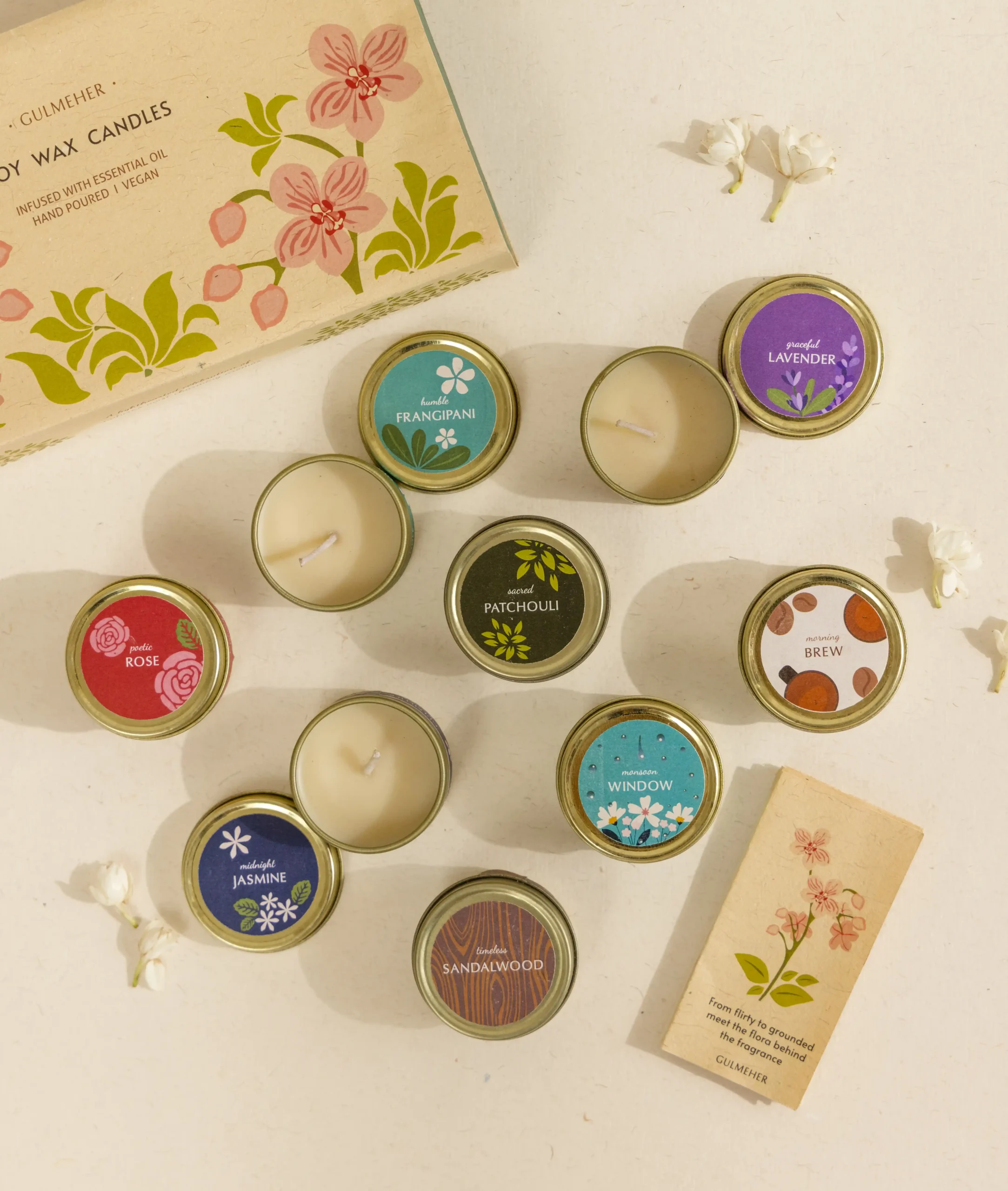 Soy Wax Candles - Set of 8 - Image 2