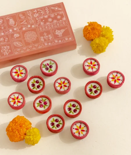 Summer Dance 12 Diya Set