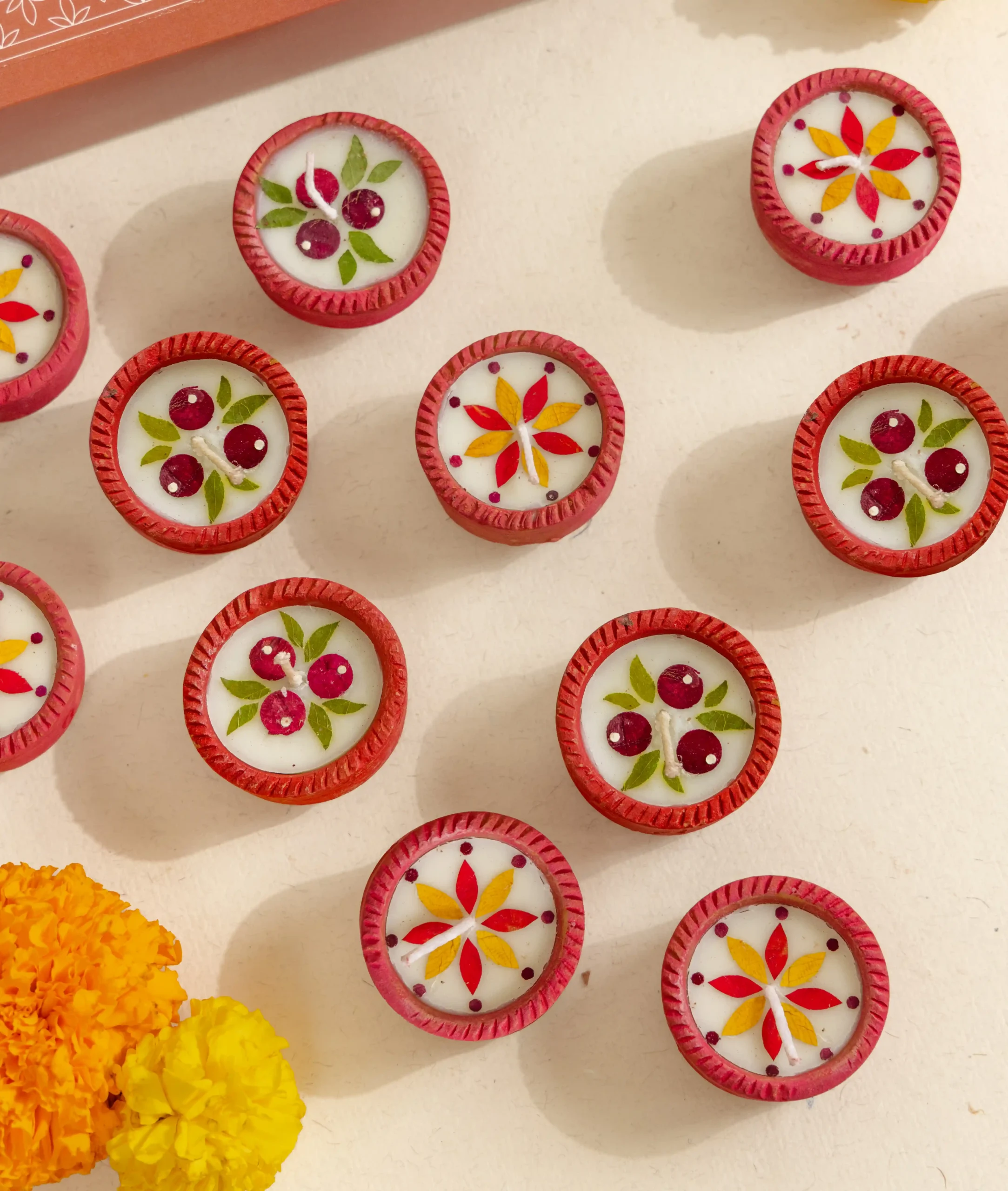Summer Dance 12 Diya Set - Image 2