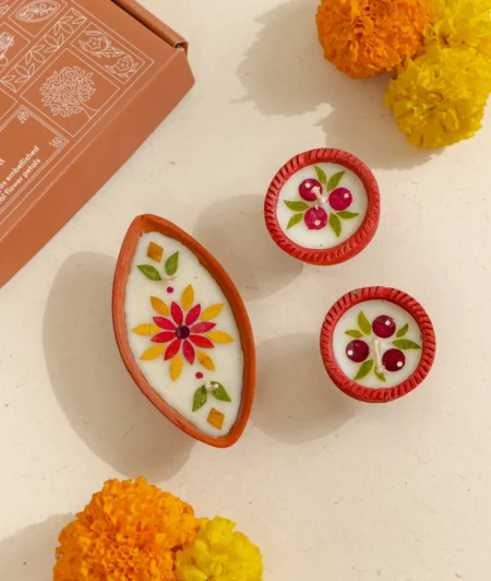 Summer Dance Small Diya Gift Box